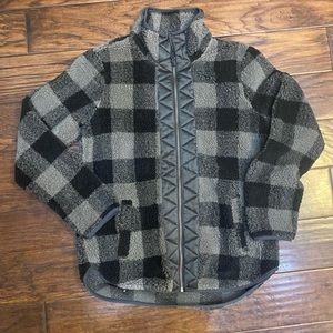 Abercrombie & Fitch Buffalo Plaid Full zip Sz S